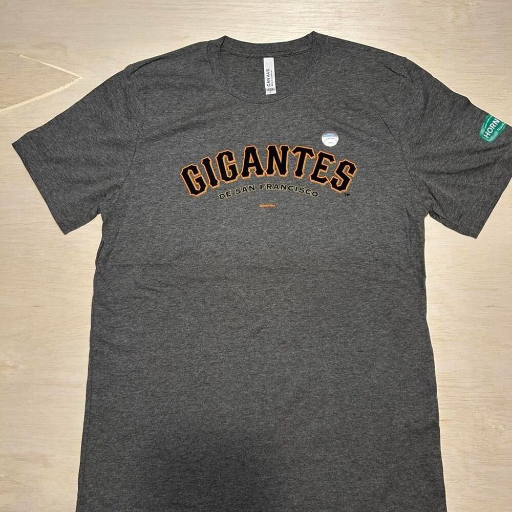 SF Giants/Gigantes Hornitos MLB/BDA Unisex Size L T-Shirt